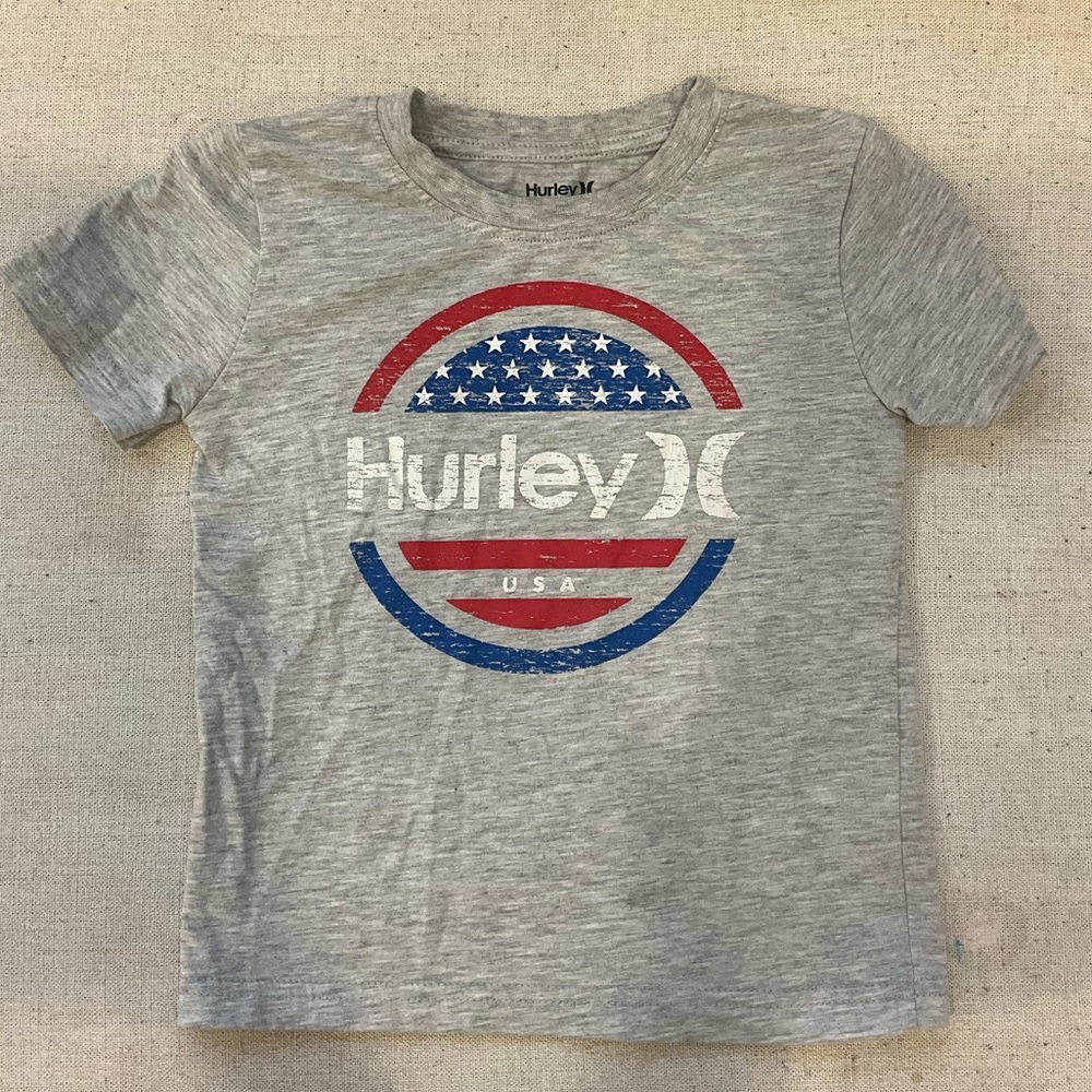 Boys Hurley Short Sleeve T-shirt Size 4